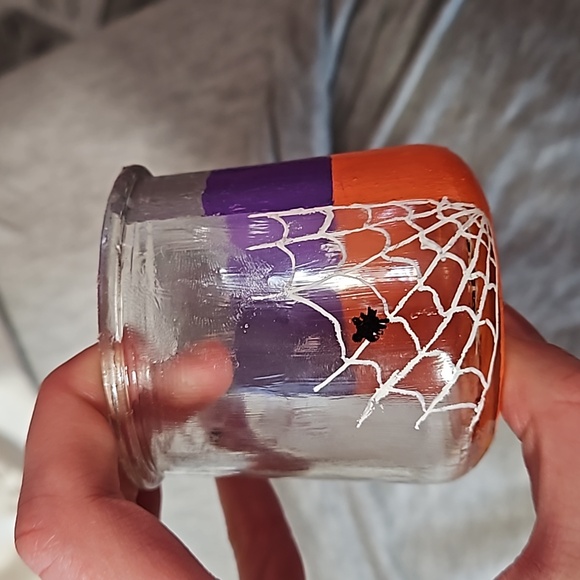 Ghost in an Upcycled Oui Jar - Picture 6 of 7